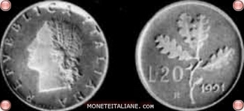 Venti Lire 20 lire