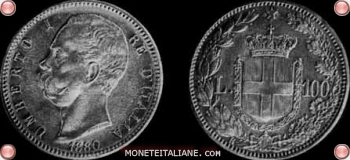 100 lire moneta Umberto