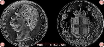 50 lire moneta Umberto