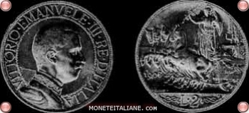 2 lire Vittorio Emanuele