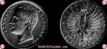 20 lire Vittorio Emanuele