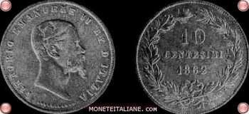 10 centesimi Vittorio Emanuele