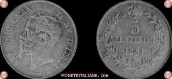 5 centesimi Vittorio Emanuele