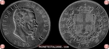 5 lire Vittorio Emanuele