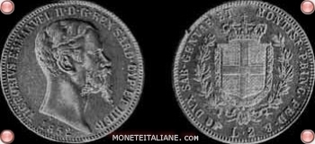 2 lire moneta Vittorio Emanuele